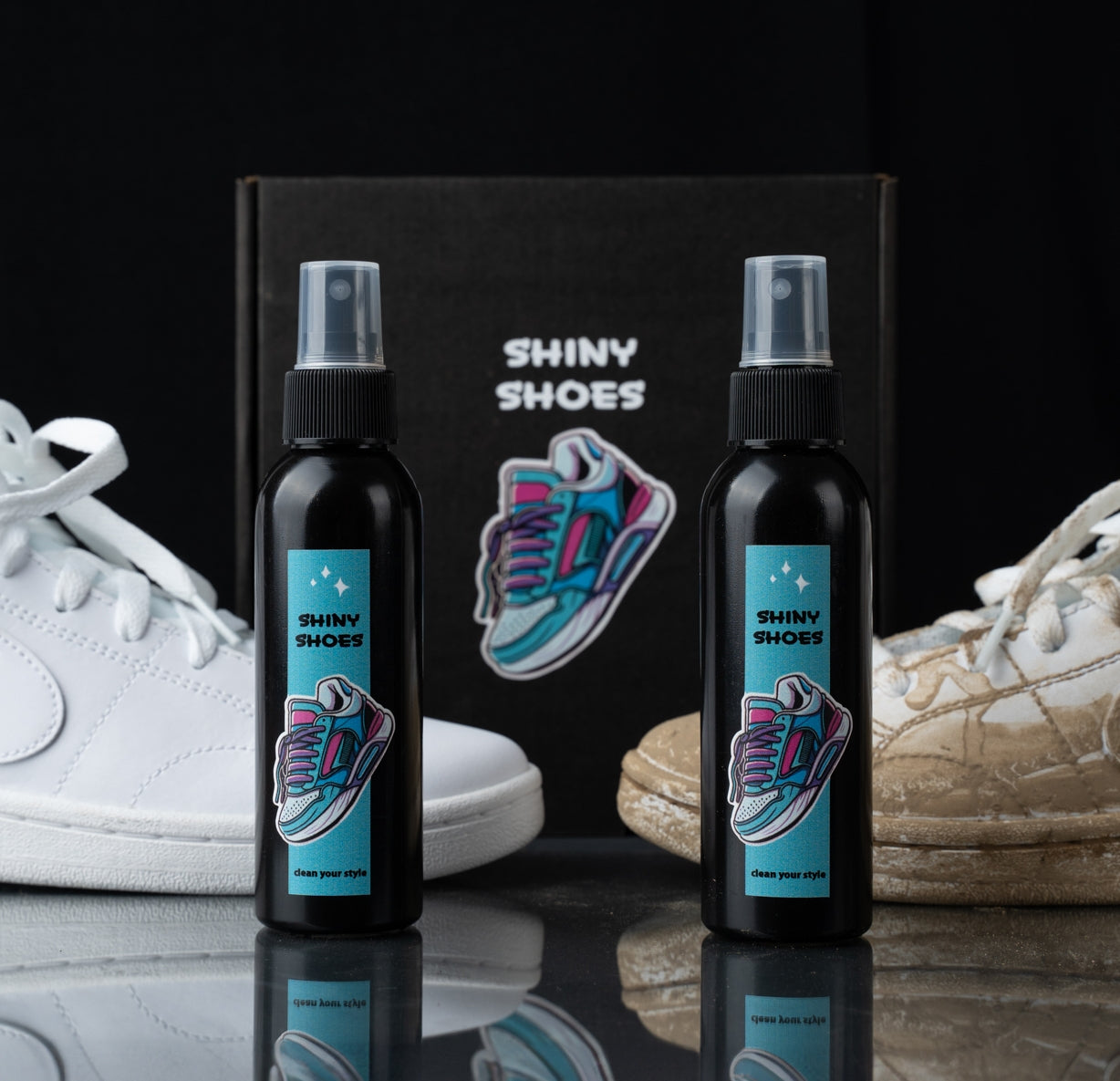 Shiny Shoes - Комплект за почистване на обувки